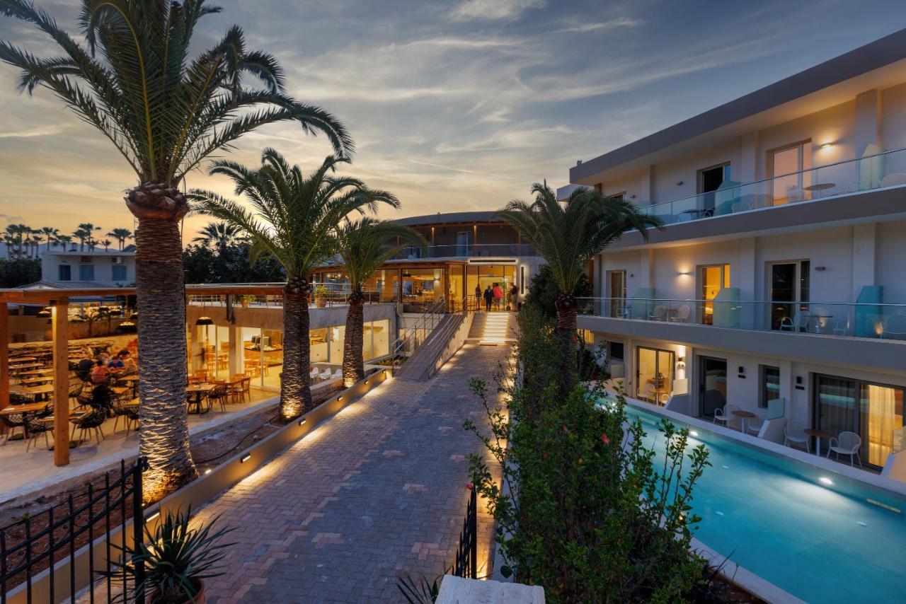 Malia Bay Beach Hotel & Bungalows Dış mekan fotoğraf