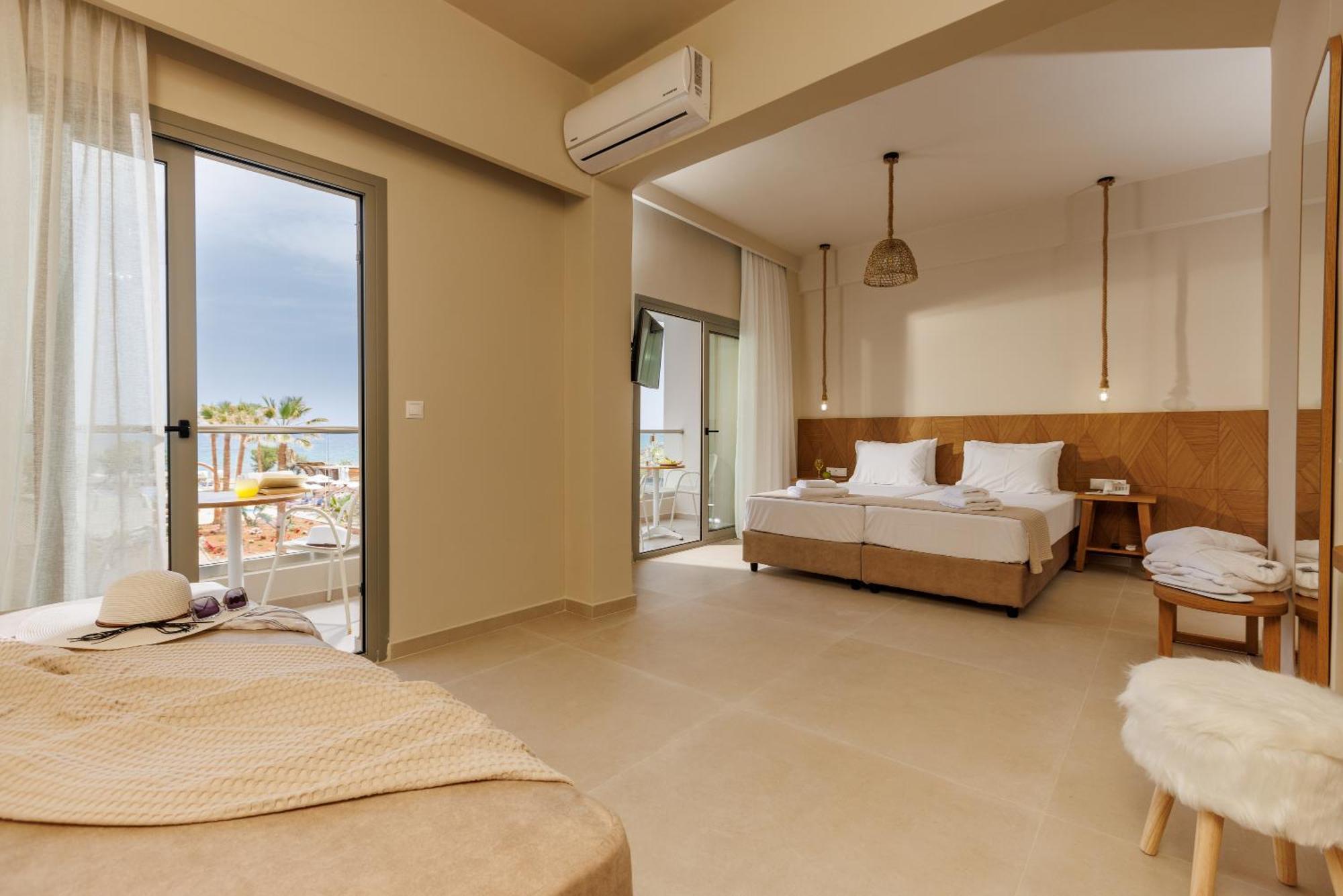 Malia Bay Beach Hotel & Bungalows Dış mekan fotoğraf