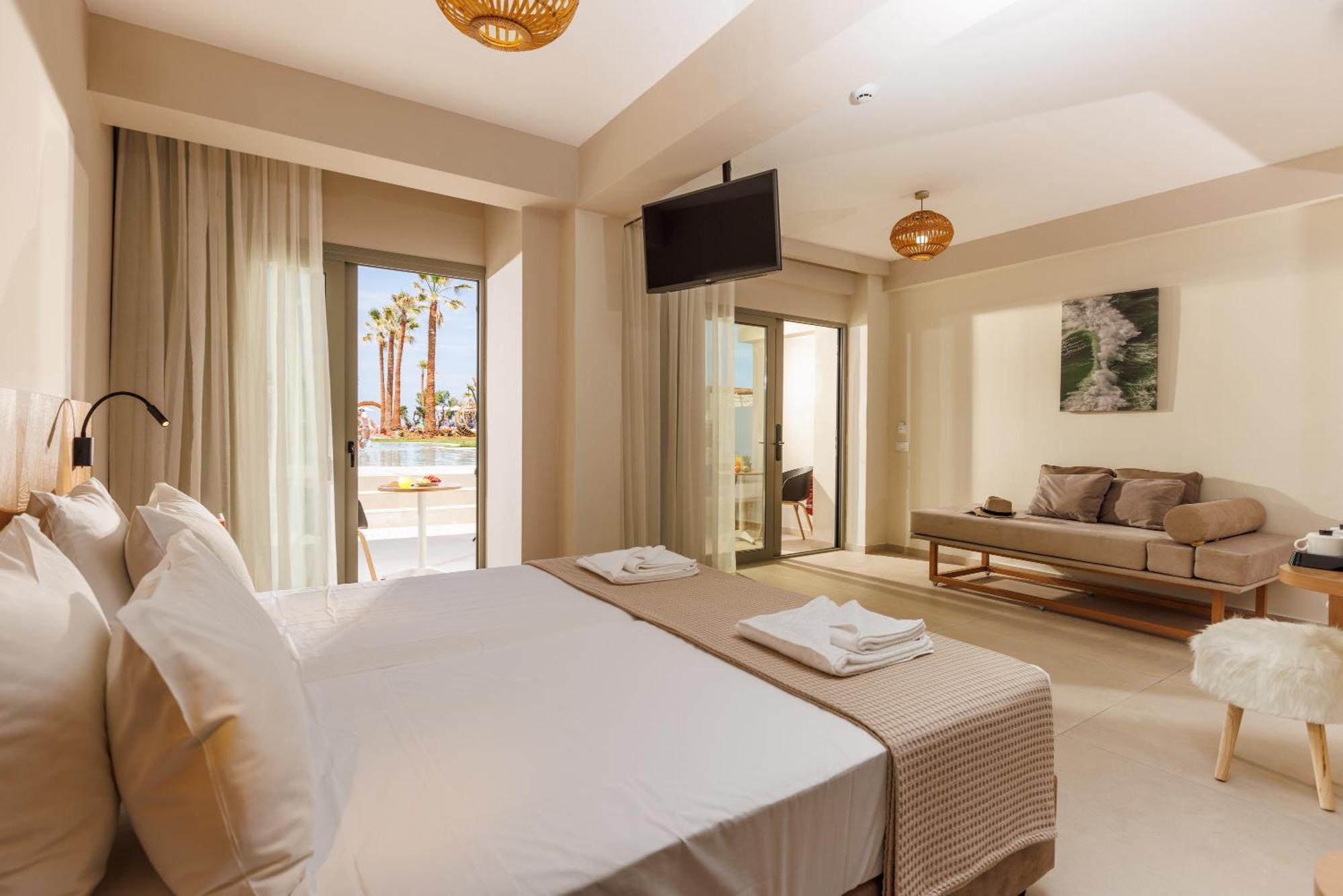 Malia Bay Beach Hotel & Bungalows Dış mekan fotoğraf