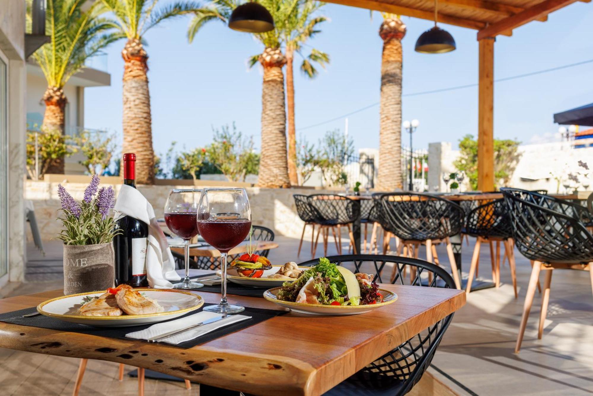 Malia Bay Beach Hotel & Bungalows Dış mekan fotoğraf