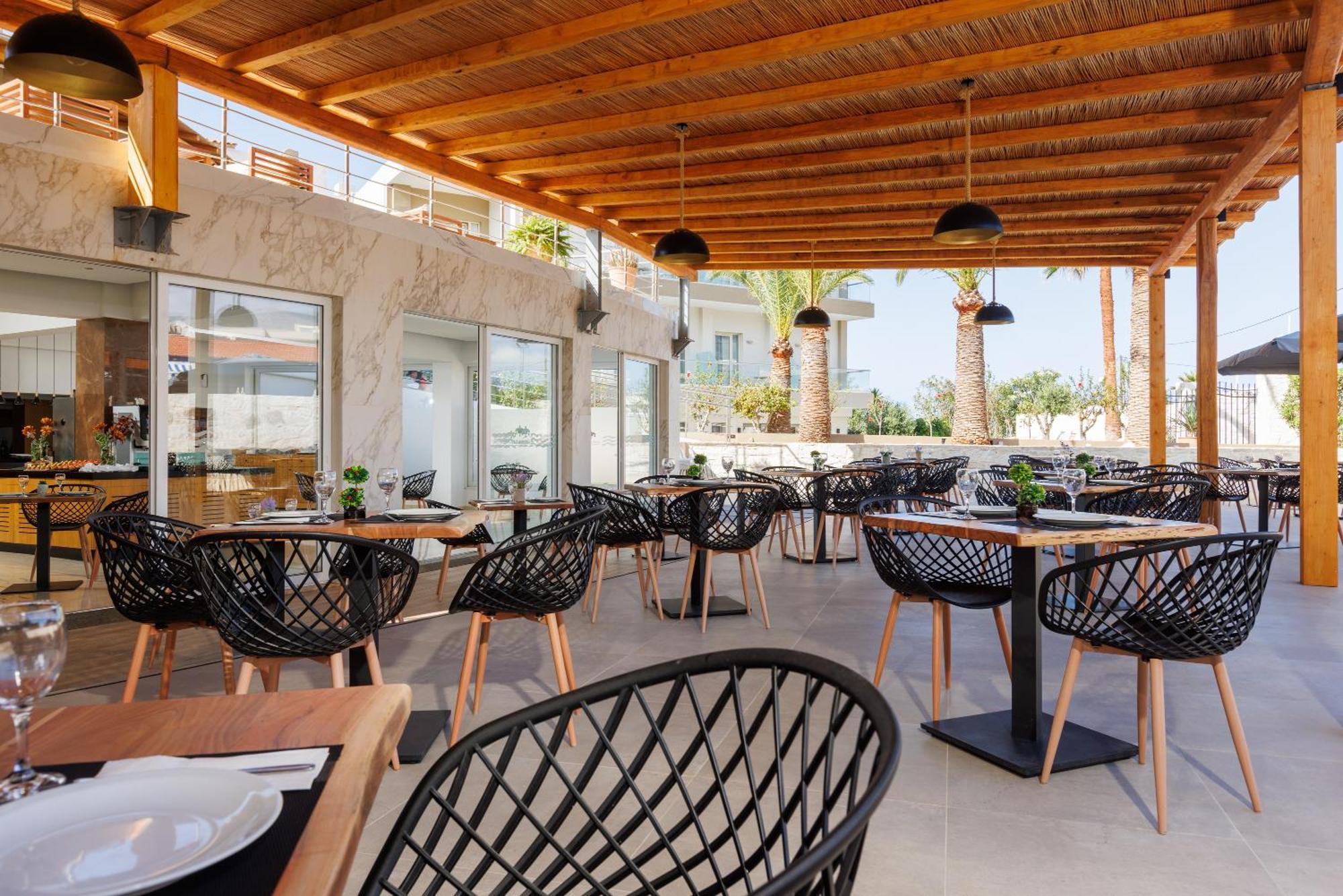 Malia Bay Beach Hotel & Bungalows Dış mekan fotoğraf