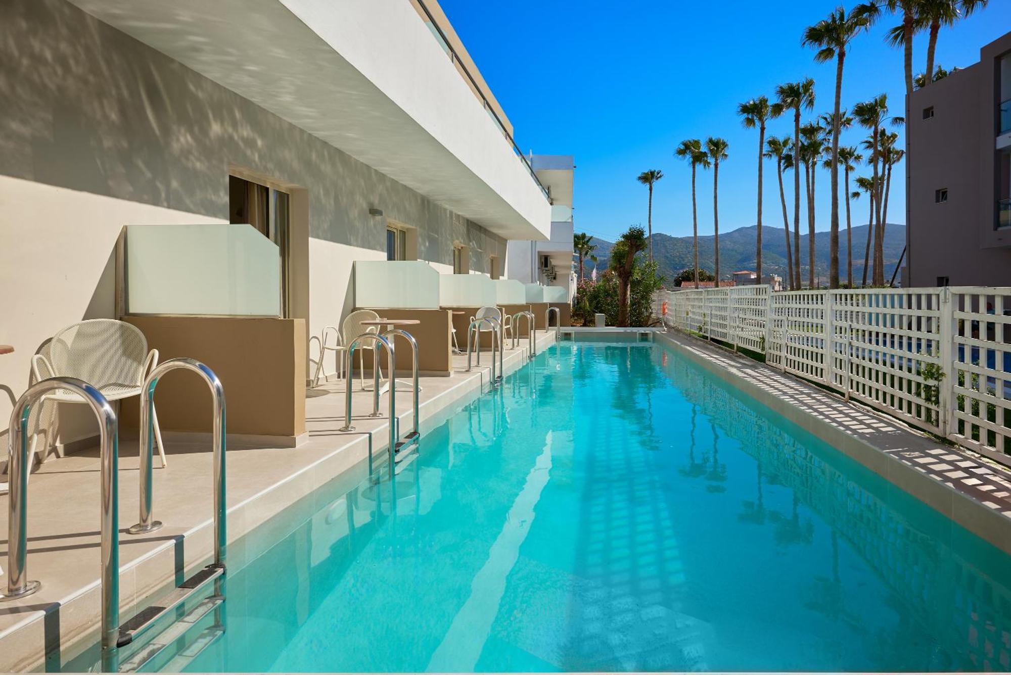 Malia Bay Beach Hotel & Bungalows Dış mekan fotoğraf