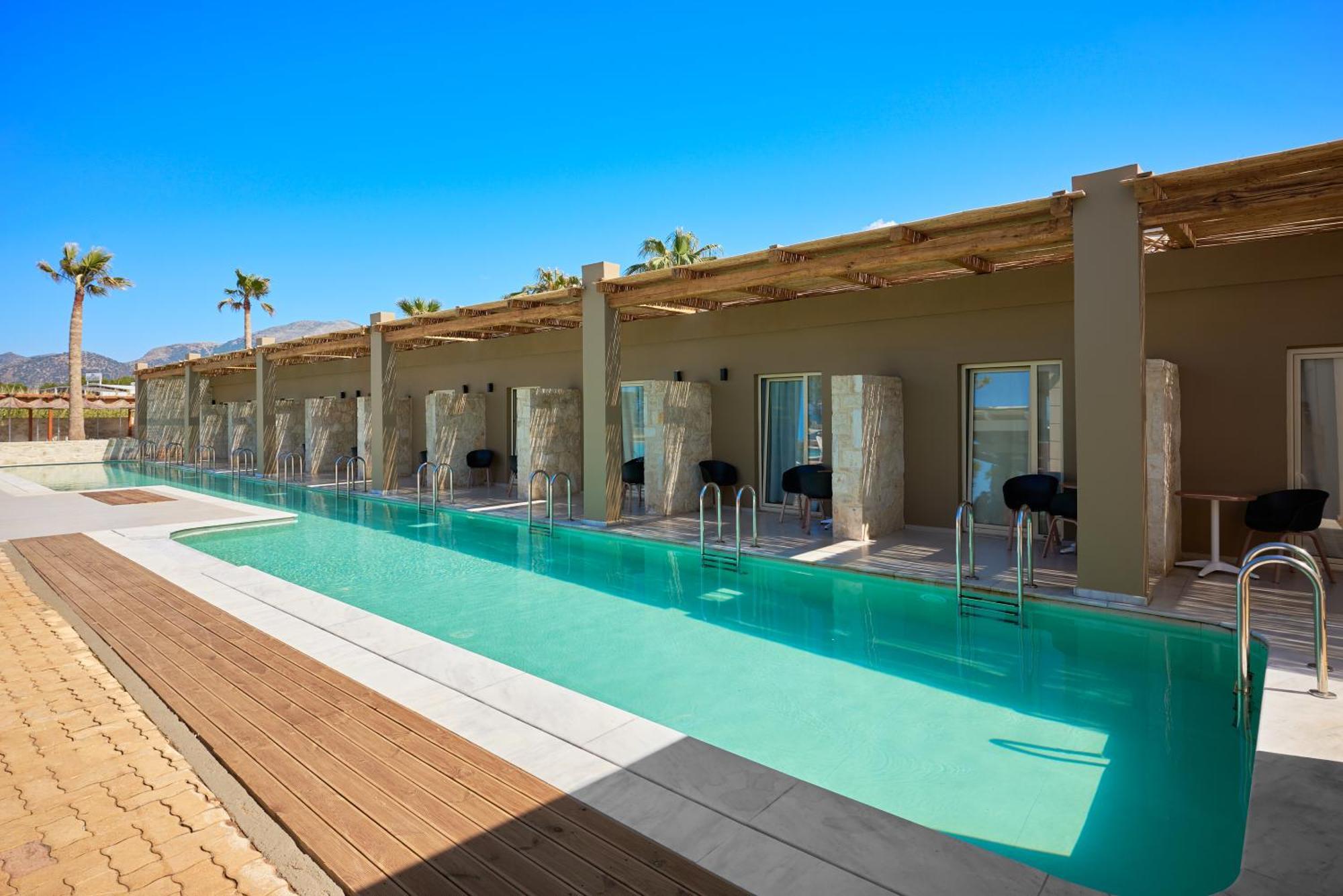 Malia Bay Beach Hotel & Bungalows Dış mekan fotoğraf