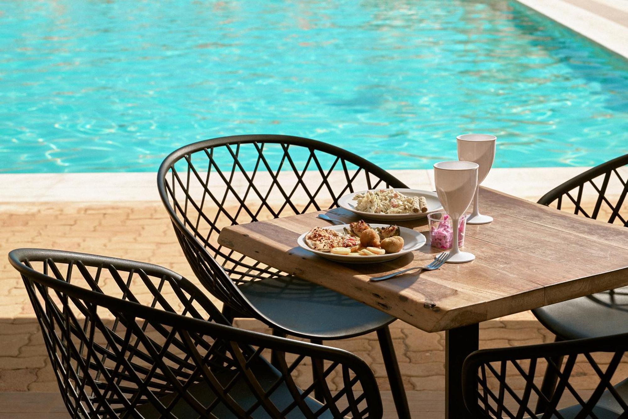 Malia Bay Beach Hotel & Bungalows Dış mekan fotoğraf