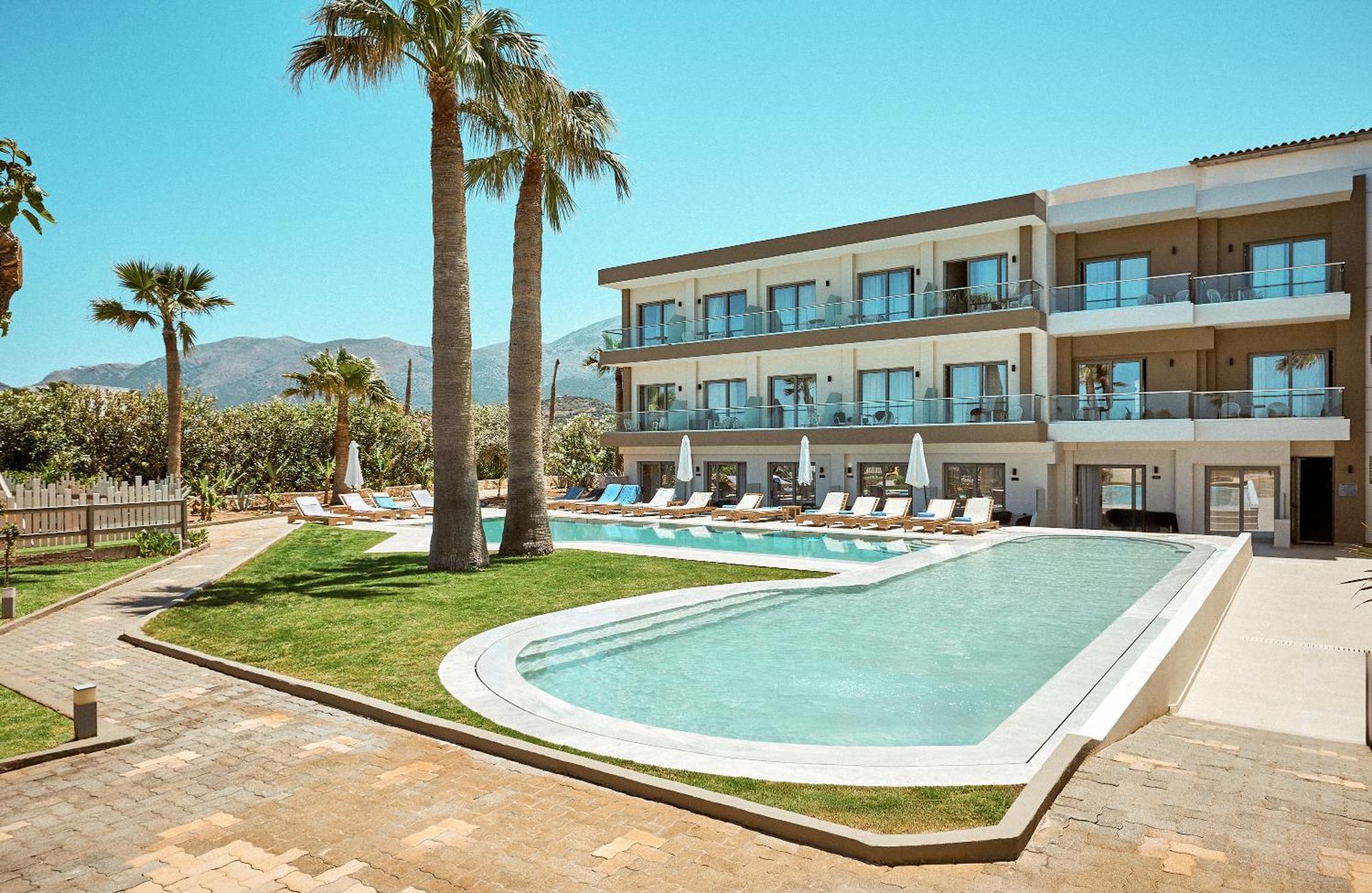 Malia Bay Beach Hotel & Bungalows Dış mekan fotoğraf