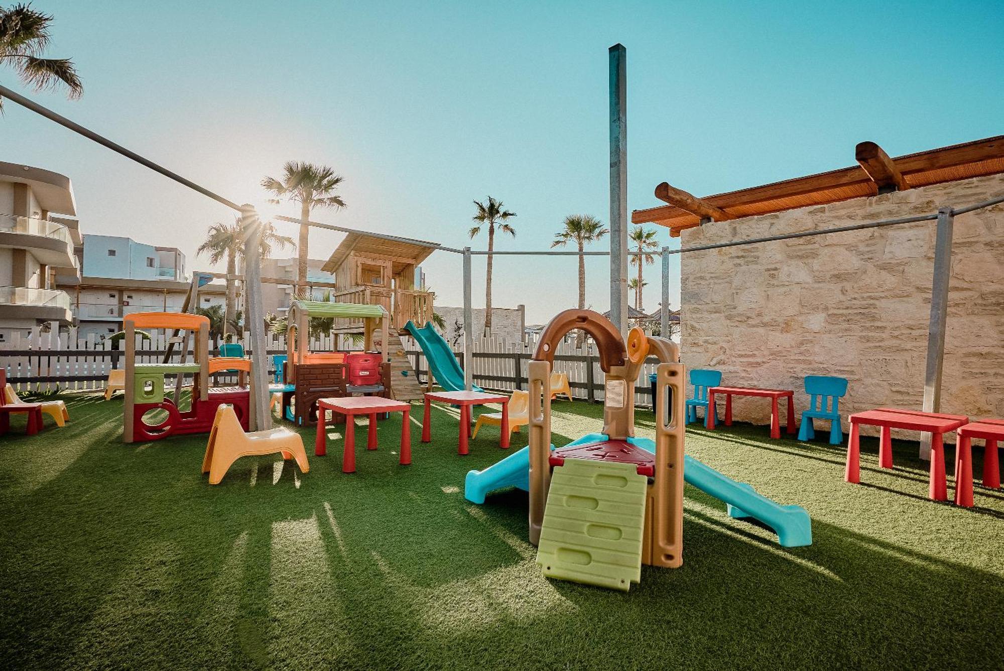 Malia Bay Beach Hotel & Bungalows Dış mekan fotoğraf